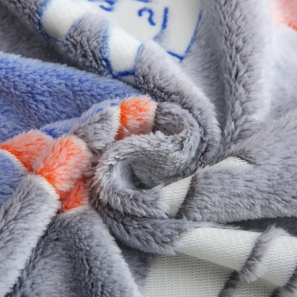 Night Zone Space Glow In The Dark Super Soft Fleece Warm & Cosy Throw, Multi, 100 x 150 Cm