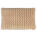 Kai Dione Geometric Velvet Piped Edge Cushion Cover