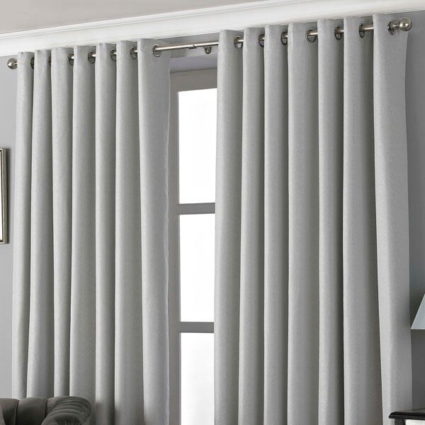 Riva Paoletti Pendleton Eyelet Lined Curtains