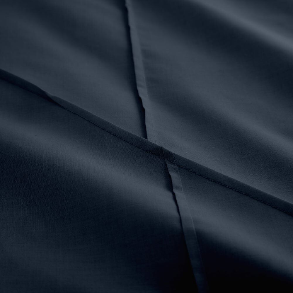 Serene Dart Pleated Rhombus Easy Care Duvet Cover Set