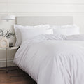 Bianca 100% Cotton Sateen 400 Thread Count Duvet Cover Set