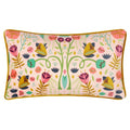 Kate Merritt Riverside Botanics Print Piped Edge Cushion Cover, Multi, 30 x 50 Cm