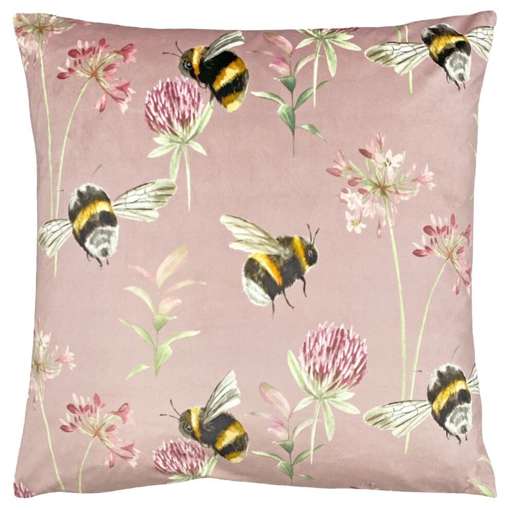 Evans Lichfield Country Bee Garden Print Cushion Cover