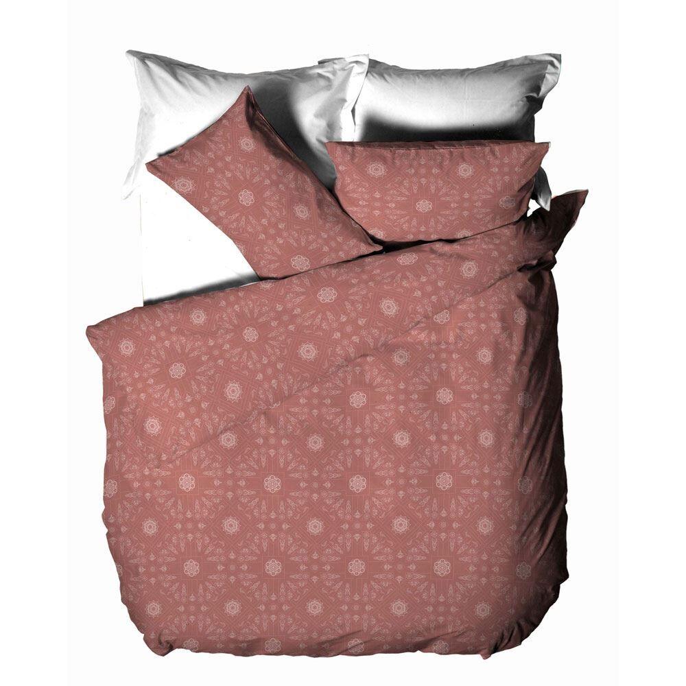 The Linen Yard Bohemian Geometric Print 100% Cotton Duvet Cover Set