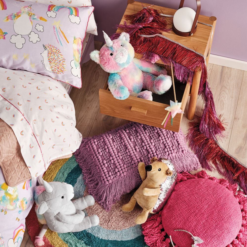 Linen House Kids Unicorniverse Print 100% Cotton Duvet Cover Set