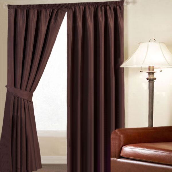 Linens Limited Faux Silk Thermal Blackout Pencil Pleat Curtains