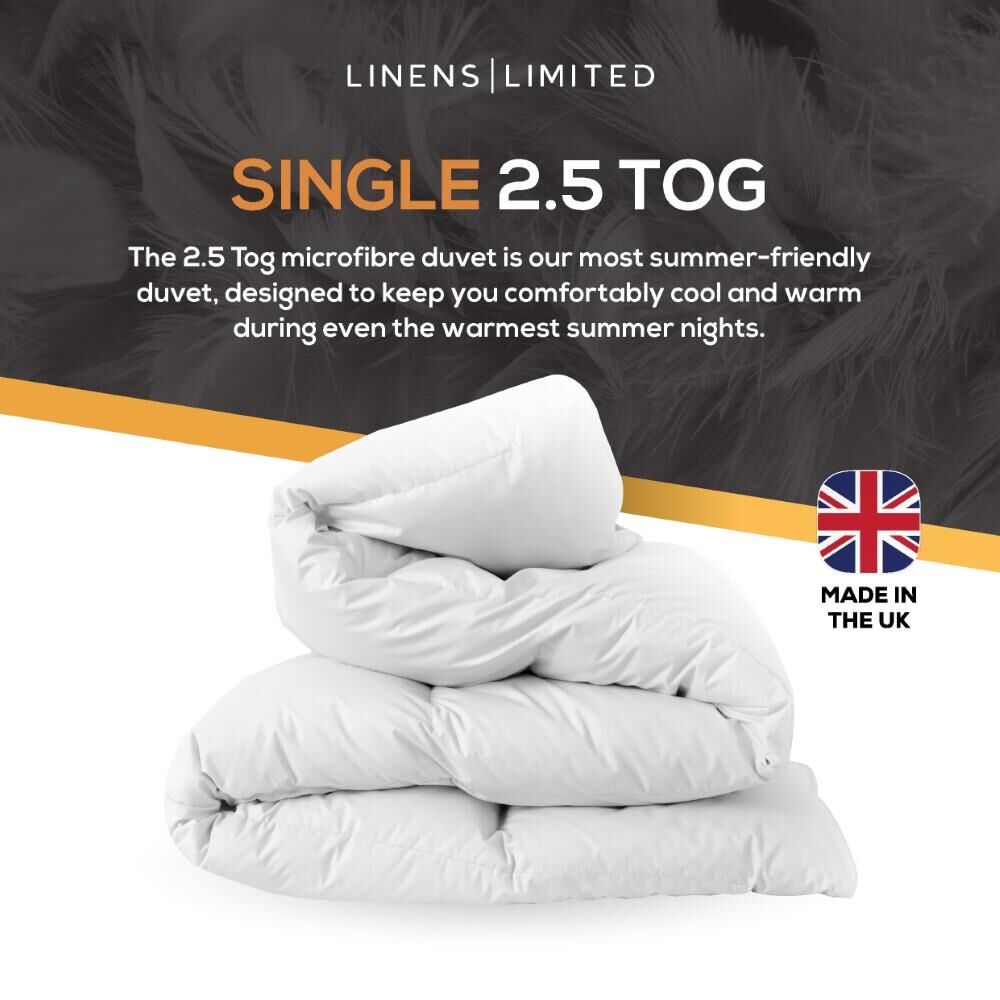 Linens Limited Luxurious Feels Like Down Microfibre Duvet