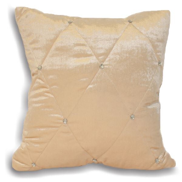 Riva Home Diamante Sateen Velvet Cushion Cover