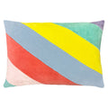 Furn Della Diagonal Stripe 100% Cotton Cushion Cover