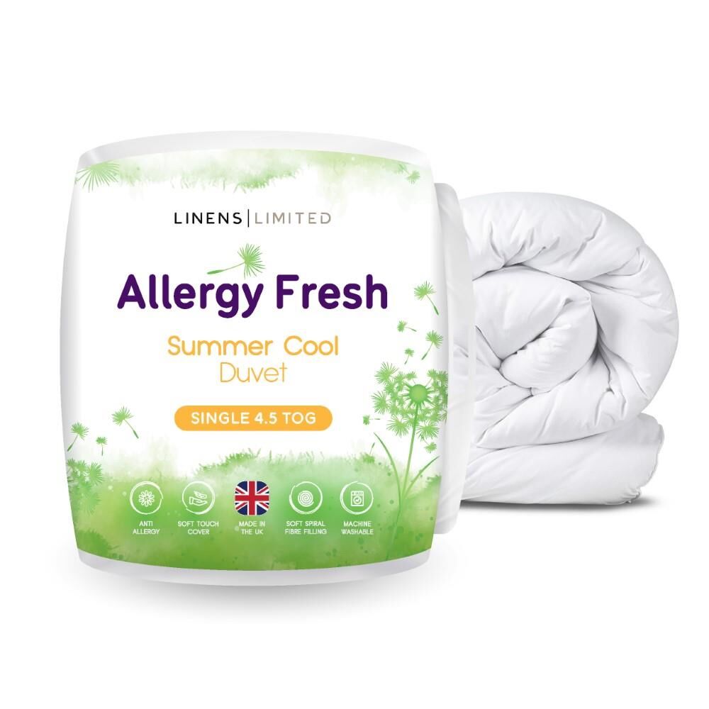 Linens Limited Allergy Fresh Anti Allergy Hollowfibre Duvet