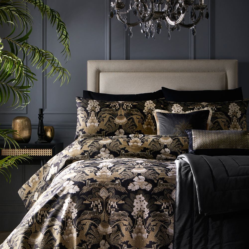 Laurence Llewelyn Bowen Suburban Jungle Exotic 100% Cotton Duvet Cover Set