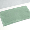 Linens Limited 100% Turkish Cotton Bath Mat, Sea Foam
