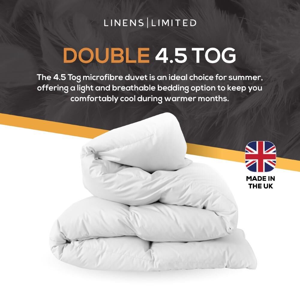 Linens Limited Luxurious Feels Like Down Microfibre Duvet