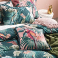 Linen House Fernanda Botanical Print 100% Cotton Housewife Pillow Case, Multi, Pair