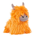 Paoletti Highland Cow Heavy Weight Door Stop, Sand, Orange