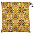Furn Folk Flora Vibrant Tones 100% UV & Water Resistant Outdoor Floor Cushion Cover