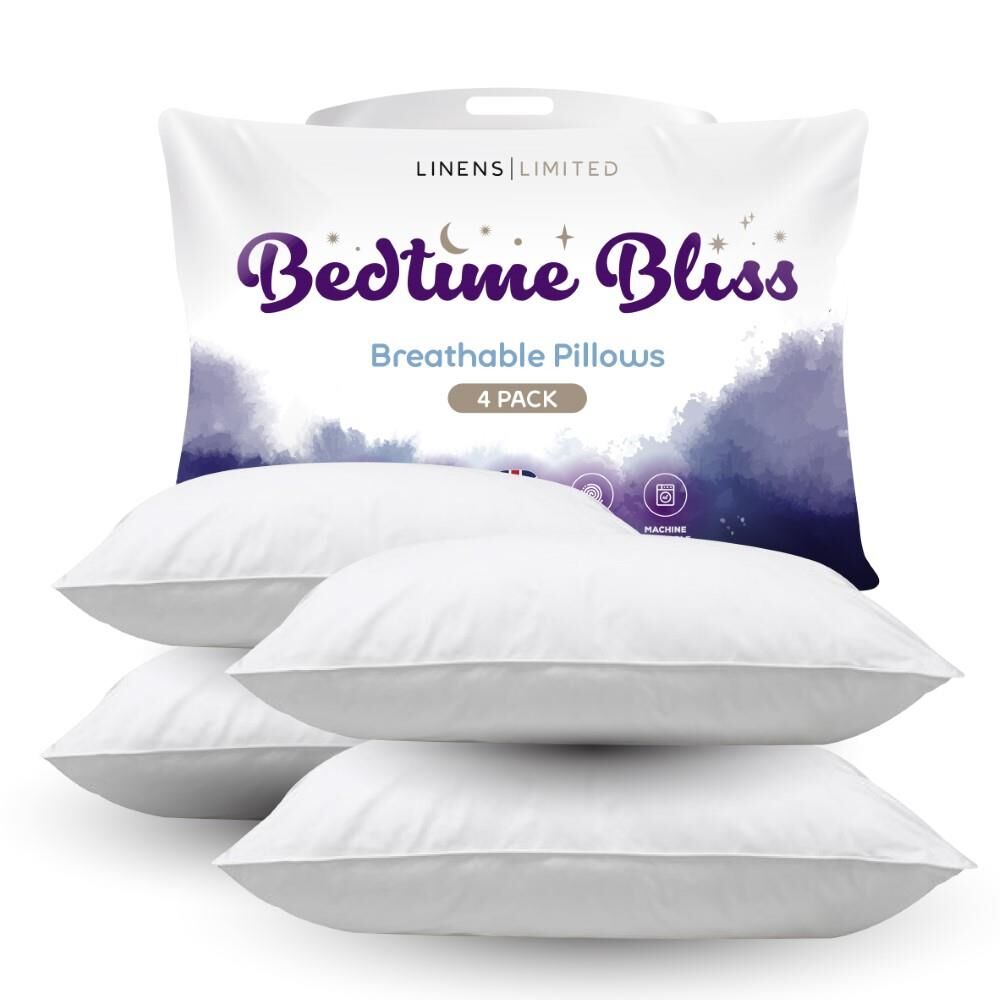 Linens Limited Bedtime Bliss Hollowfibre Non-Allergenic Pillows
