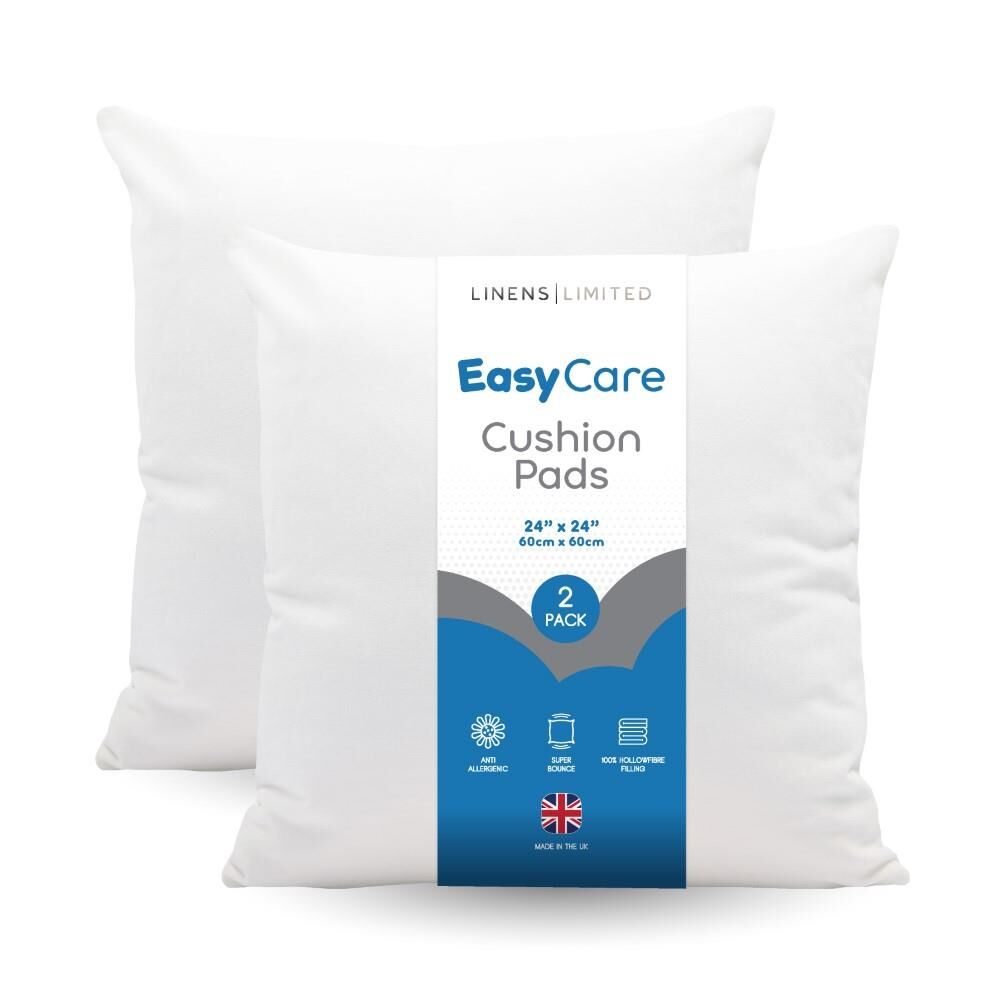 Linens Limited Easy Care Non-Allergenic Polyester Hollowfibre Cushion Inner Pads