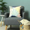 Furn Nomello Abstract Print Recycled Polyester Cushion Cover, Multi, 43 x 43 Cm