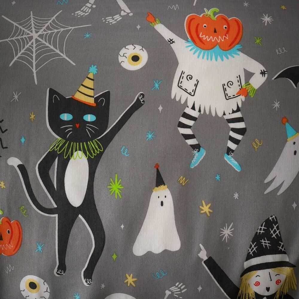 Bedlam Halloween Party Glow In The Dark Duvet Cover Set