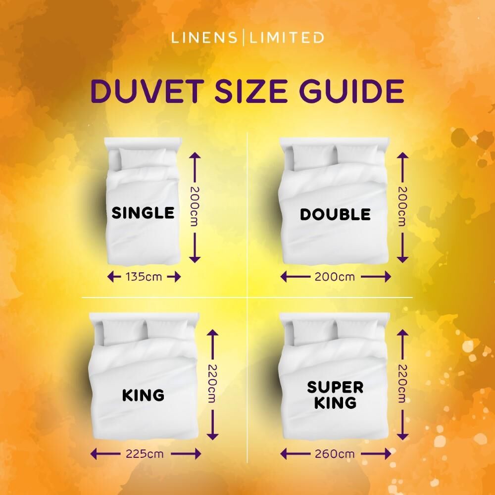Linens Limited Polycotton Hollowfibre Non-Allergenic Duvet