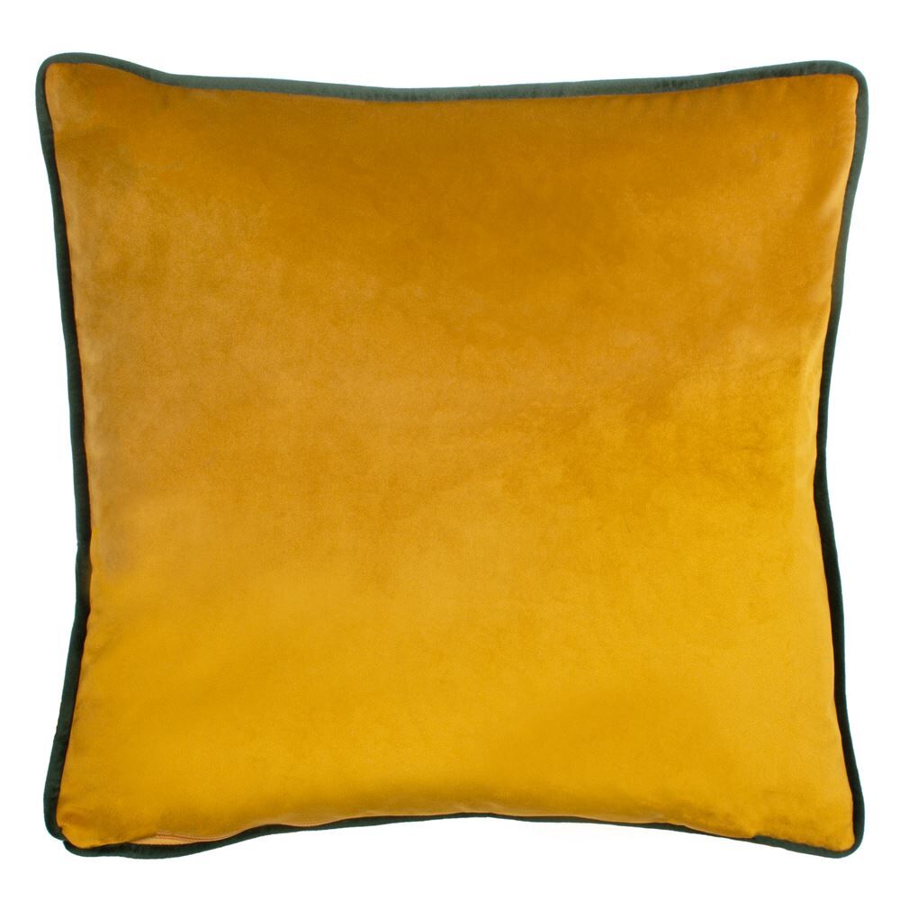 Furn Christmas Hide and Seek Santa Piped Edge Cushion Cover, Green, 43 x 43 Cm