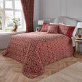 Dreams & Drapes Woven Hawthorne Damask Woven Jacquard Quilted Bedspread