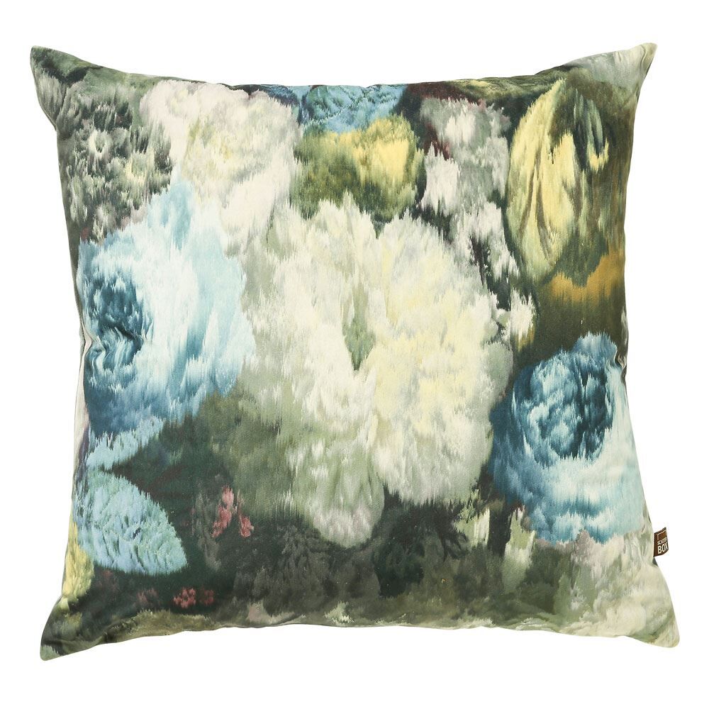Scatter Box Shiyra Floral Feather Filled Cushion, Teal