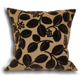 Paoletti Cherries Faux Velvet Applique Cushion Cover