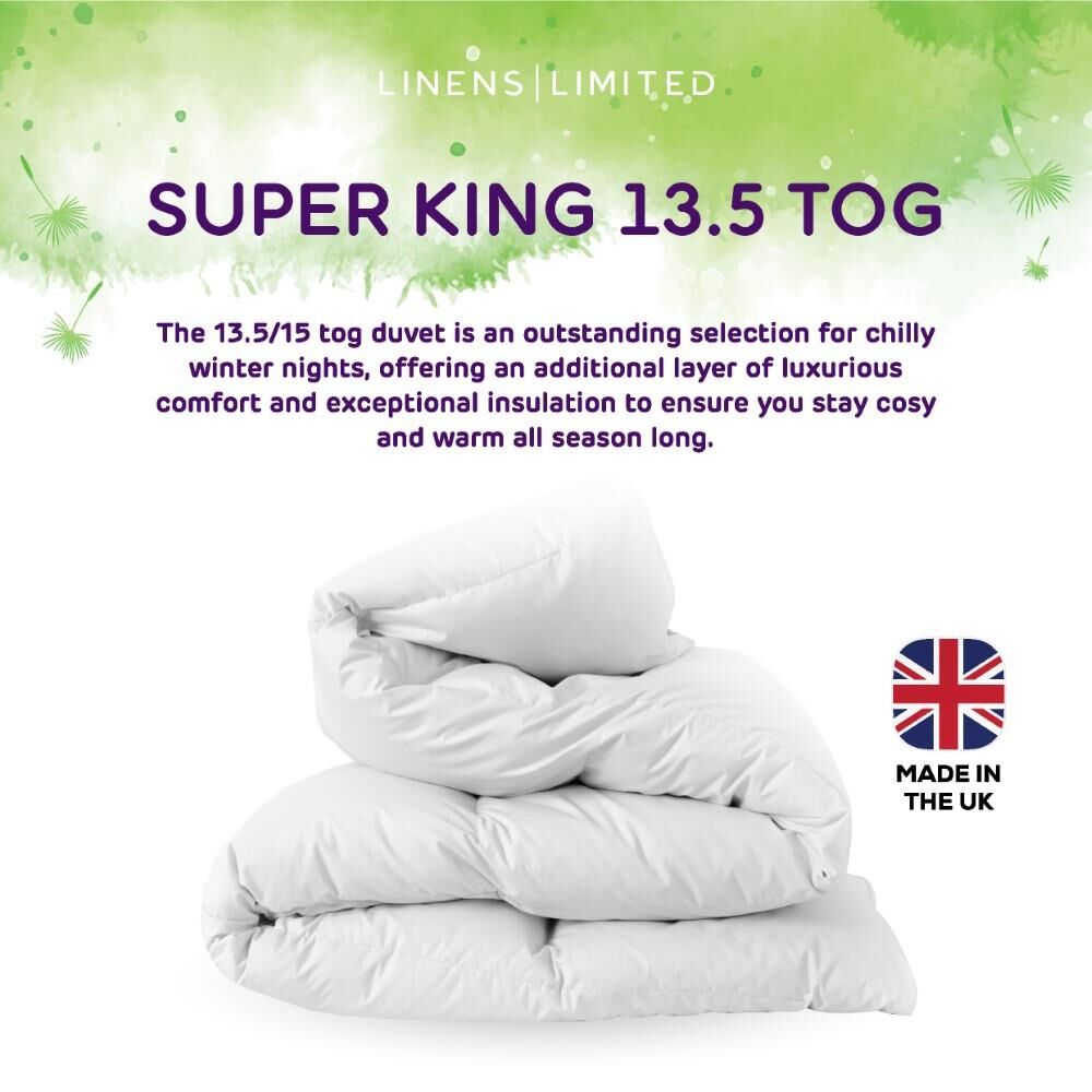 Linens Limited Allergy Fresh Anti Allergy Hollowfibre Duvet