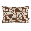 Scatter Box Henri Abstract Jacquard Feather Filled Cushion