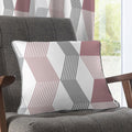 Fusion Magna Geometric Chevron 100% Cotton Filled Cushion