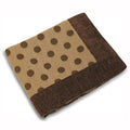 Riva Home Luna Spot Chenille Velvet Woven Throw, 145 x 180 Cm