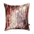 Scatter Box Mirage Cut Velvet Feather Filled Cushion, Terracotta