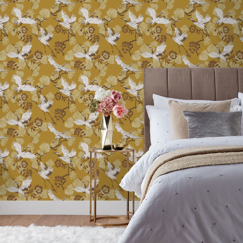 Furn Demoiselle Botanical Printed Wallpaper