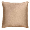 Enhanced Living Vogue Embossed Textured Cushion Cover, Latte, 43 x 43 Cm