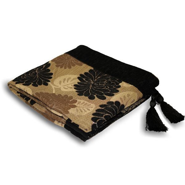 Riva Home Caprice Floral Chenille Throw, 145 x 180 Cm