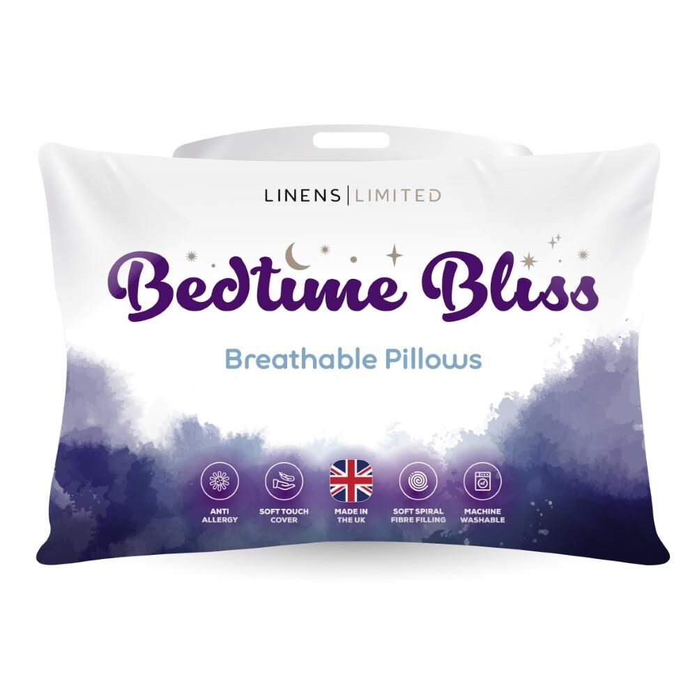 Linens Limited Bedtime Bliss Hollowfibre Non-Allergenic Pillows