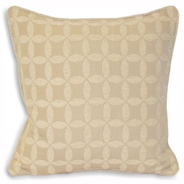 Riva Home Palma Retro Woven Piped Cushion Cover