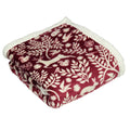 Furn Scandi Woodland Printed Super Soft Sherpa Fleece Throw