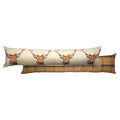 Evans Lichfield Hunter Stag Tartan Draught Excluder, Multi