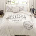 Fusion Rossford Heritage Collection Reversible Quilted Bedspread, Natural, 200 x 200 Cm