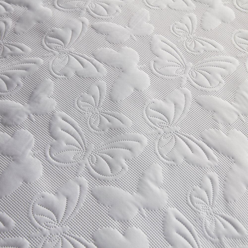 Serene Butterfly Garden Pinsonic Textured Duvet Cover Set