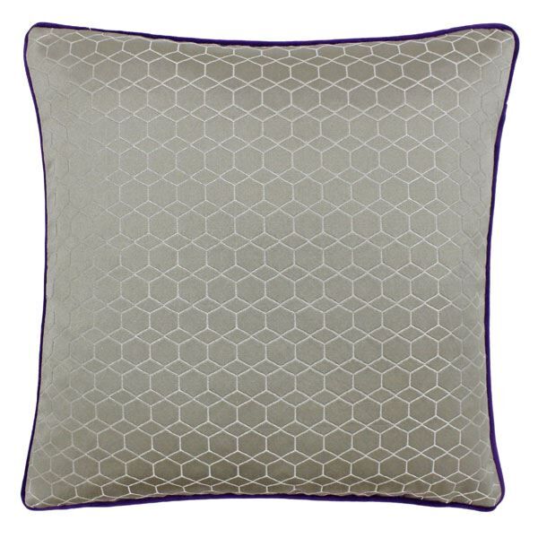 Riva Paoletti Balham Jacquard Piped Cushion Cover, 45 x 45 Cm
