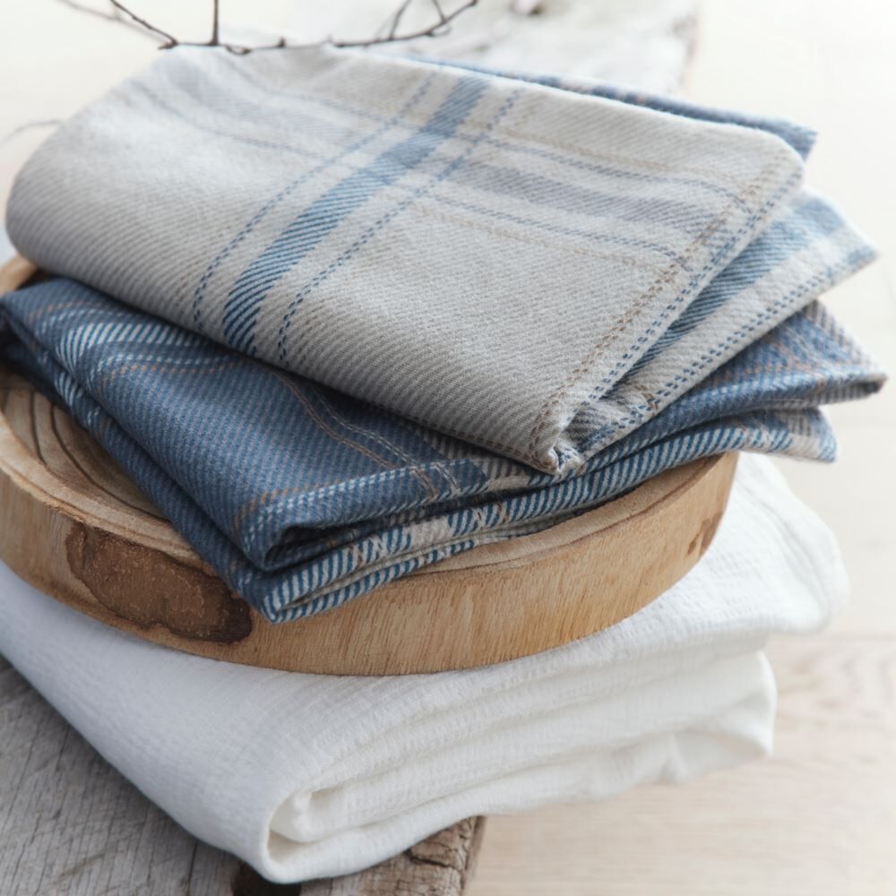 Appletree Hygge Aviemore Check 100% Brushed Cotton Duvet Cover Set