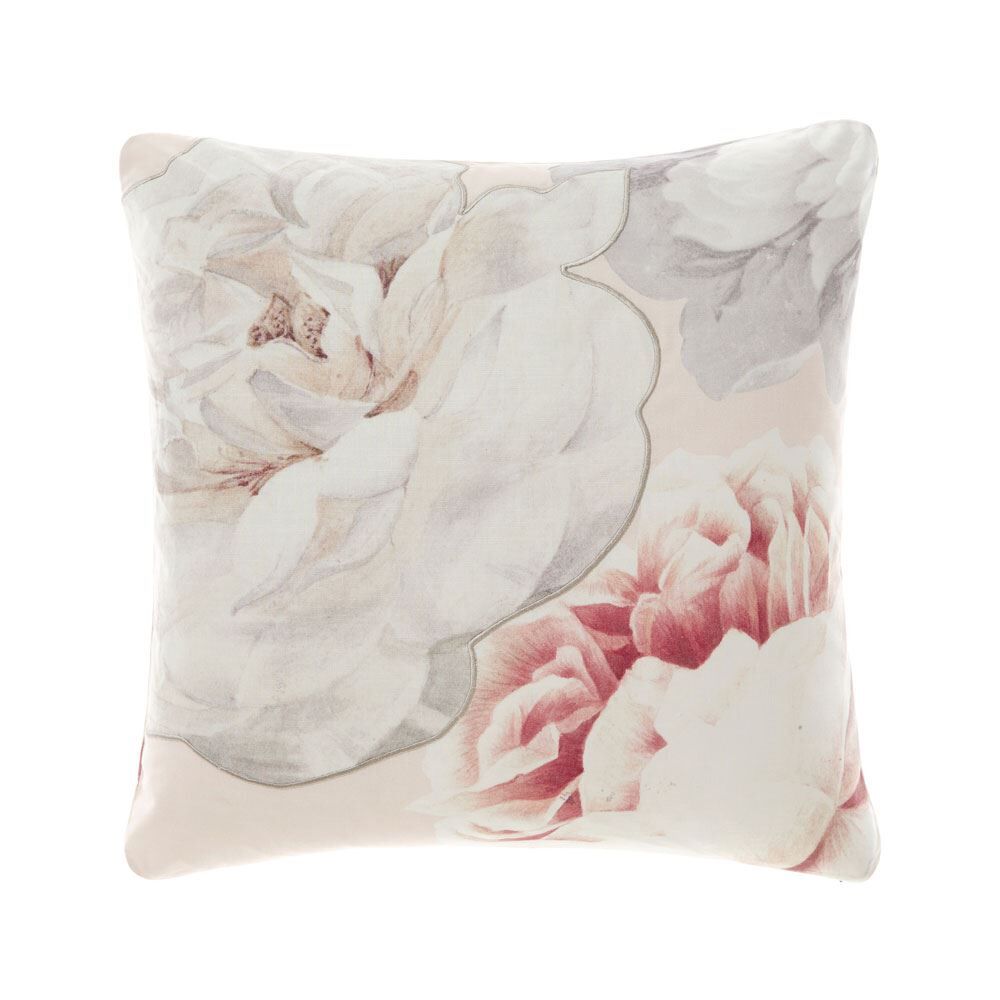 Linen House Sansa Botanical Digital Print 100% Cotton Cushion Cover, Multi, 50 x 50 Cm