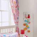 Riva Paoletti Kids Unicorn Pencil Pleat Curtains, Pink, 66 x 72 Inch