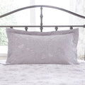 Charlotte Thomas Sheridan Floral Printed Polycotton Oxford Pillow Case, Grey