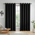 Catherine Lansfield Wilson Velvet Blackout Thermal Eyelet Lined Curtains