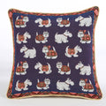 Alan Symonds Westie Woven Tapestry Piped Edge Cushion Cover, Multi, 45 x 45 Cm